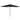 Parasol met metalen paal 390 cm zwart