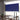 Tuinscherm uittrekbaar 120x300 cm blauw