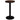 Bistrotafel 40 cm MDF donkerbruin