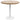 Bistrotafel 80 cm MDF lichtbruin