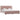Bedframe fluweel roze 160x200 cm