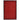 Deurmat 117x220 cm PVC rood