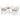 5-delige Tuinset poly rattan wit