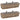 Balkonbakken 2 st 80 cm wicker met PE-voering