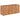 Plantenbak verhoogd 150x50x70 cm massief teakhout