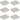 Paalkappen 6 st piramide 91x91 mm gegalvaniseerd metaal