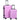 2-delige Harde kofferset ABS roze