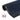Droogloopmatten 2 st rechthoekig getuft 90x150 cm blauw