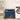 Wassorteerder met 4 zakken staal blauw