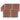 Schuttingset 4 vierkant en 1 schuin 792x186 cm HKC bruin