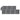 Schuttingset 7 vierkant en 1 schuin 1311x186 cm HKC grijs