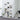 Cd-kast 102x16x177,5 cm bewerkt hout wit