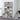 Cd-kast 102x16x177,5 cm bewerkt hout betongrijs