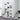 Cd-kast 102x16x177,5 cm bewerkt hout hoogglans wit