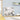 Cd-kast 100x23x89,5 cm bewerkt hout hoogglans wit