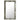 Wandspiegel barok stijl 50x80 cm zilverkleurig
