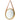 Wandspiegel met band 40 cm goudkleurig