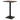 Bistrotafel 78,5x78,5x107 cm donkeressenkleurig