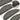 Trapmatten 15 st 56x17x3 cm donkergrijs halfrond