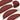Trapmatten 15 st 56x17x3 cm Bordeaux Halfrond