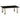 Tv-meubel 40x35x17 cm gehard glas zwart