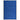 Deurmat wasbaar 60x90 cm blauw