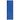 Deurmat wasbaar 60x180 cm blauw