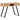 Bureau met natuurlijke randen 107x45x79 cm massief acaciahout