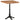 Bistrotafel 60x60x76 cm massief acaciahout