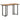 Eettafel 120 cm ruw mangohout