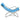 Klapstoelen 2 st staal blauw