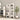 Cd-kasten 2 st 21x16x93,5 spaanplaat hoogglans wit