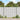 Tuinschermen 4 st 35x0,19 m PVC wit