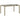 Tuintafel 150x90x75 cm gehard glas en poly rattan beige