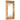 Spiegel handgesneden 80x50x2,5 cm massief mangohout