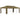 Prieel met dubbel dak 180 g/m² 3x6 m taupe