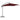 Zweefparasol met stalen paal 250x250 cm wijnrood