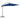 Zweefparasol met stalen paal 250x250 cm azuurblauw