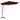 Parasol met stalen paal 300x230 cm bordeauxrood