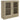 Vitrinekast 82,5x30,5x80 cm bewerkt hout sonoma eikenkleurig