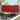 Tuinscherm uittrekbaar 600x160 cm rood