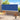 Tuinscherm uittrekbaar 180x500 cm blauw