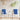 Tuinstoelkussens 2 st 100x50x3 cm oxford stof koningsblauw