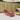 Ligbedkussen 186x58x4 cm oxford stof wijnrood