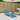 Ligbedkussen 200x50x3cm oxford stof blauw