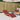 Ligbedkussen 200x50x3 cm oxford stof wijnrood
