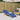 Ligbedkussen 200x50x3 cm oxford stof koningsblauw