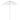 Strandparasol Hawaï 180 cm wit