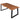 Eettafel 170x90x75 cm massief acaciahout