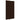 Balkonscherm 140x240 cm oxford stof bruin